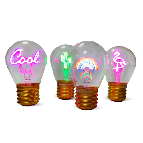 Tinta Unita Neon Lamp Luce, stile e personalità