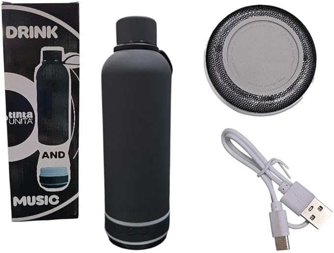 tintaUNITA Borraccia termica con cassa bluetooth