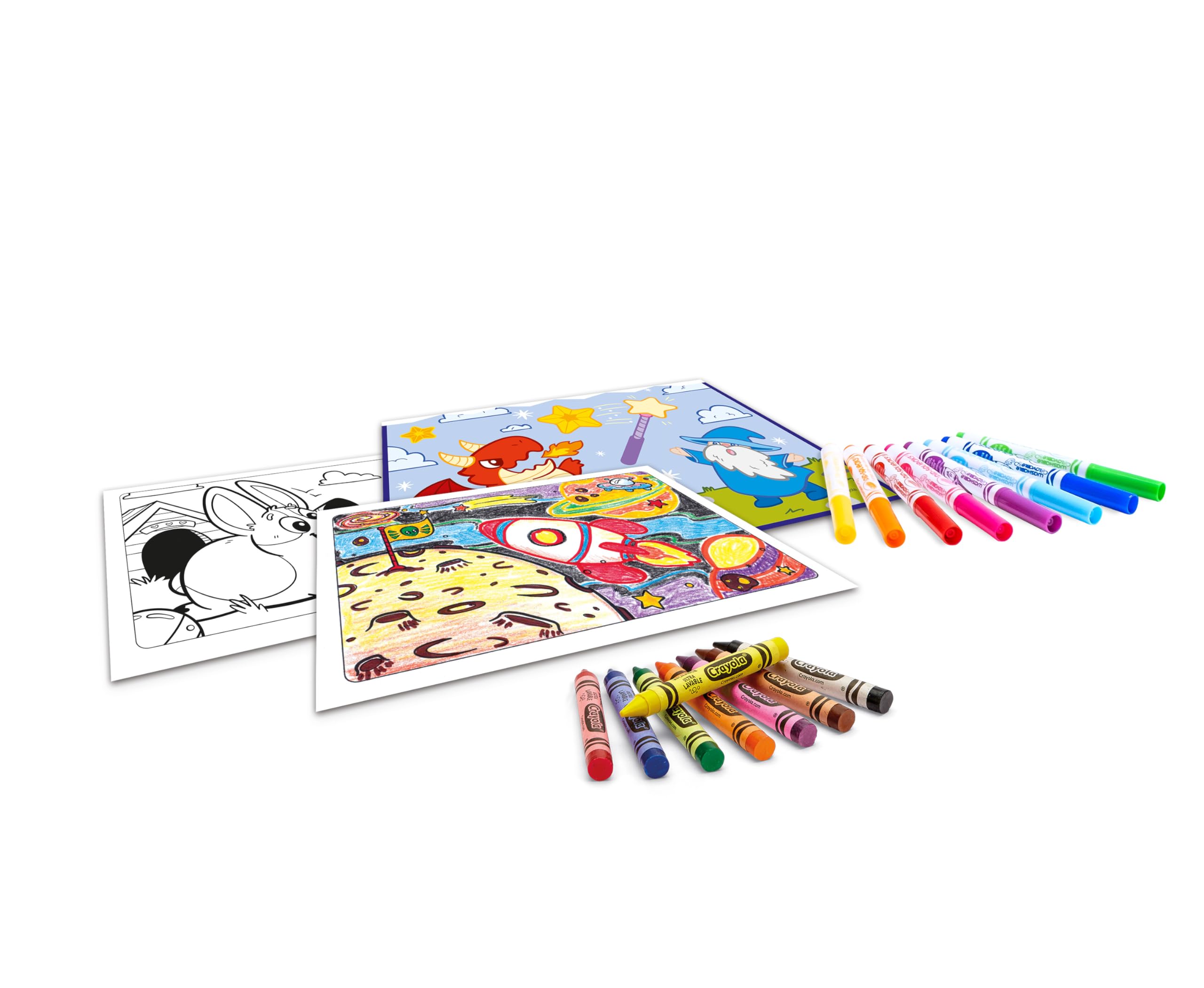 CRAYOLA - Set di stencil divertente