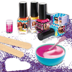 Set Barbie Nail Art Color Change