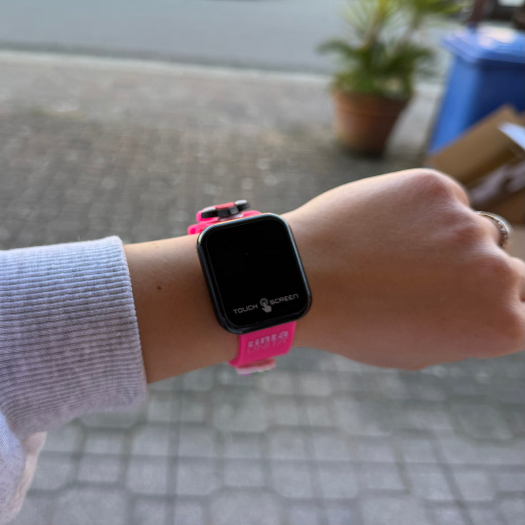 Orologio digitale Rosa