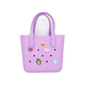Mini tote bag viola