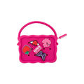 Mini Pouch rettangolare pins con laccio Rosa