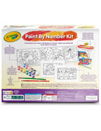 CRAYOLA - Set Dipingi con i Numeri, con Tempere Lavabili e Pennelli