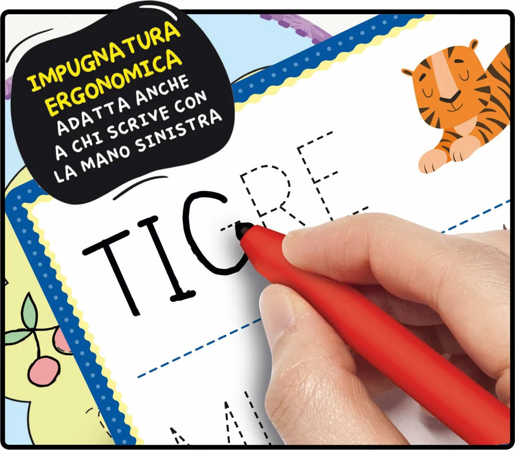 Montessori scuola di scrittura