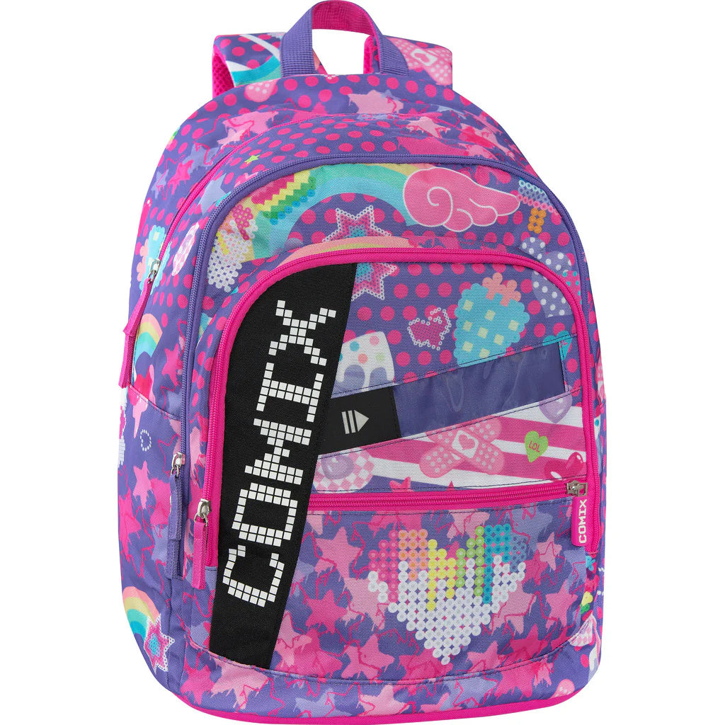 Zaino Organizzato COMIX Bright fucsia
