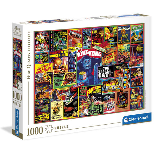 Clementoni -  Thriller Classics - puzzle adulti 1000 pezzi