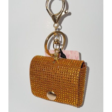 PORTACHIAVI GLITTER KIKA MIA