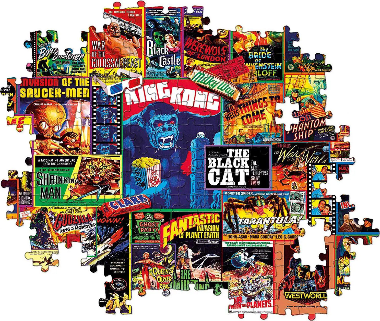 Clementoni -  Thriller Classics - puzzle adulti 1000 pezzi